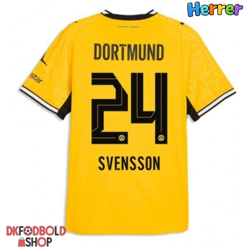 Borussia Dortmund Daniel Svensson #24 Hjemmebanetrøje 2026-27 Kort ærmer